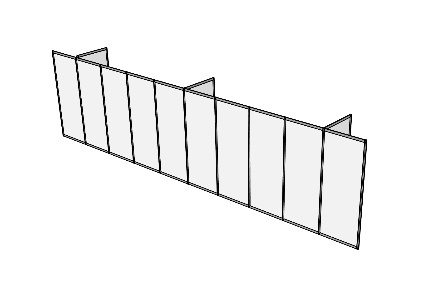 <span style="font-weight: 400;">Застройка прямой стеной</span>