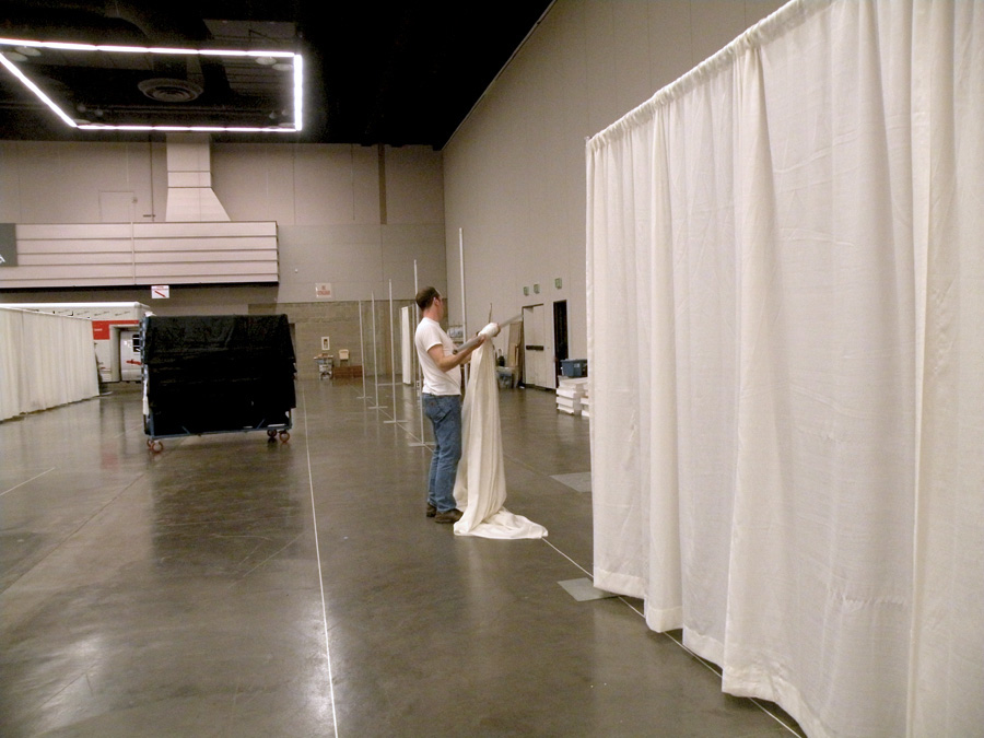 Pipe and drape